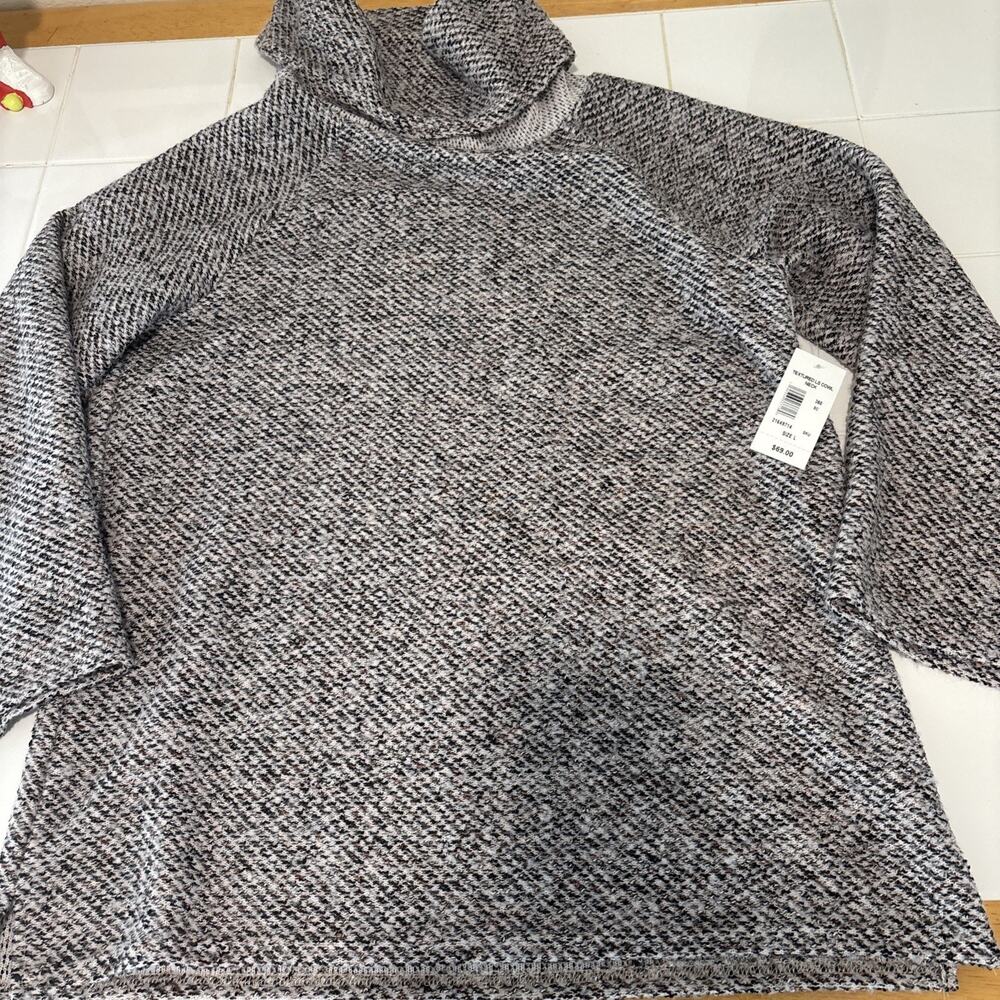 Women’s Large Caffe Marrakesh long-sleeve cowl neck sweater